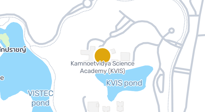显示Kamnoetvidya Science Academy (KVIS)的地图