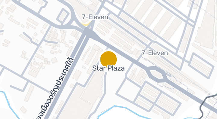 Map showing Star Plaza