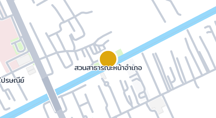 显示สวนสาธารณะหน้าอำเภอ的地图