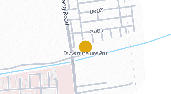 แผนที่แสดงโรงพยาบาล นครพัฒ