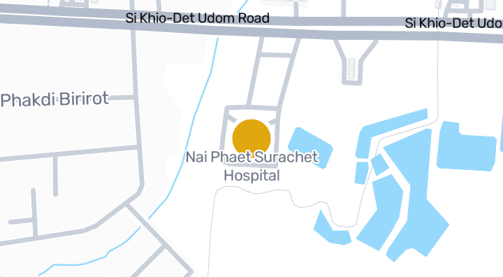 แผนที่แสดงโรงพยาบาลนายแพทย์สุรเชษฐ์