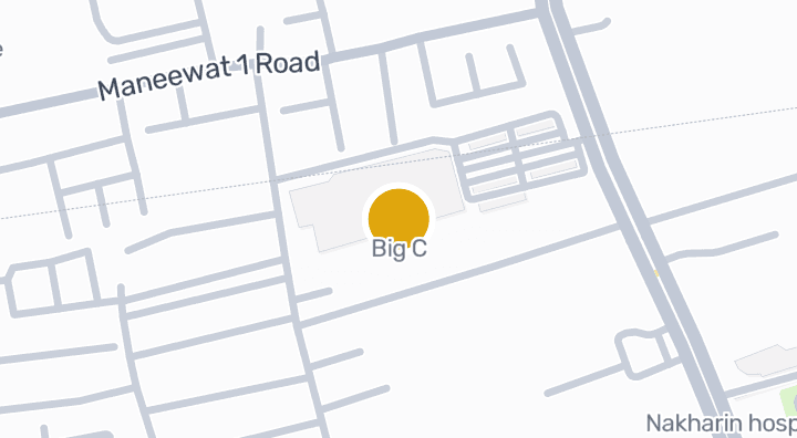 แผนที่แสดงBig C