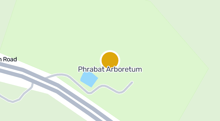 แผนที่แสดงPhrabat Arboretum
