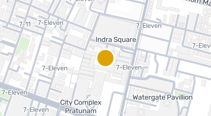 Map showing Baiyoke Gallery