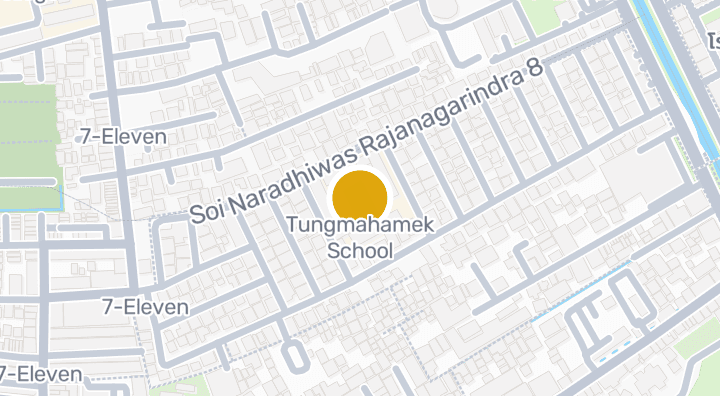 Map showing Tungmahamek School
