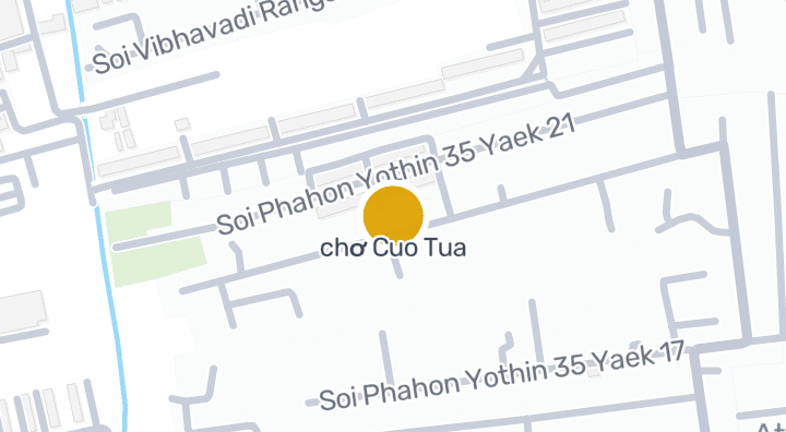 Map showing chơ Cuo Tua