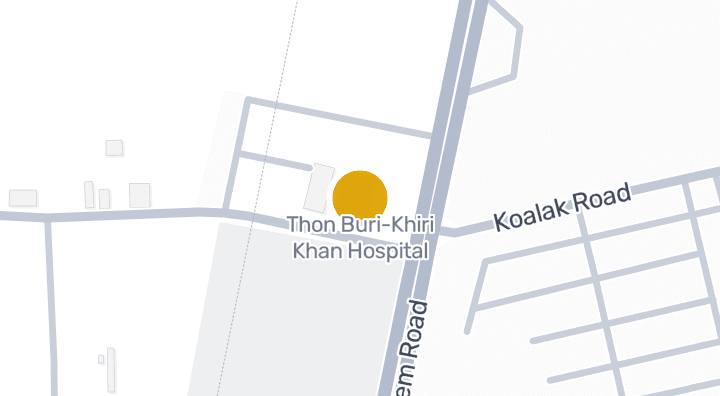 显示Thon Buri-Khiri Khan Hospital的地图