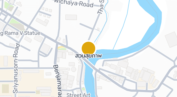 显示สวนสุขภาพ的地图