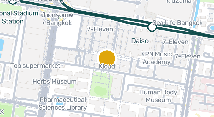 Map showing Kloud