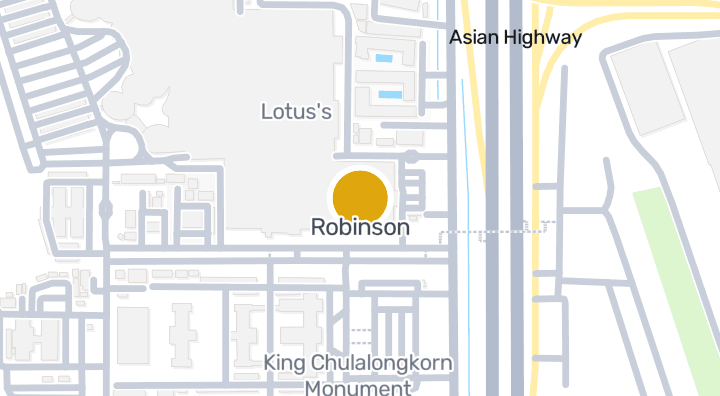 显示Robinson的地图