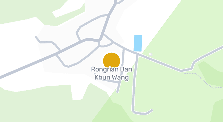 Map showing Rongrian Ban Khun Wang