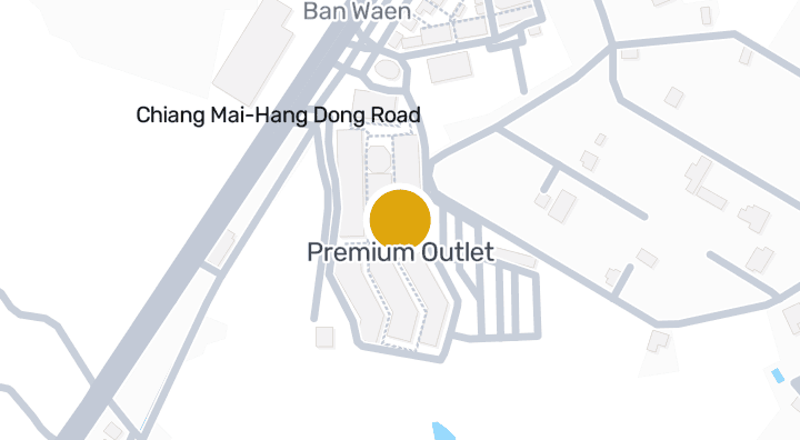 Map showing Premium Outlet