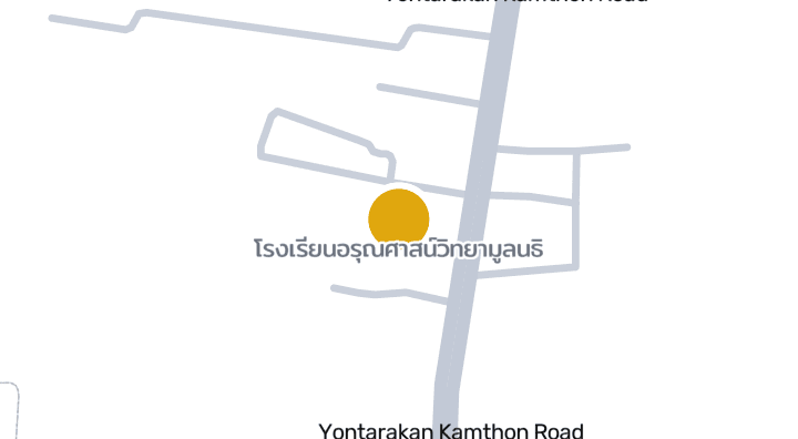 Map showing โรงเรียนอรุณศาสน์วิทยามูลนธิ