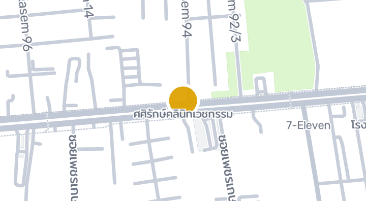 แผนที่แสดงศศิรักษ์คลินิกเวชกรรม