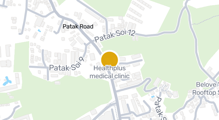 แผนที่แสดงHealthplus medical clinic