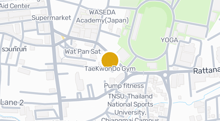 Map showing TaeKwonDo Gym