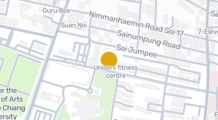 Map showing International College of Digital Innovation