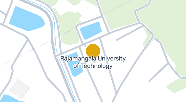 Rajamangala University of Technologyを示す地図
