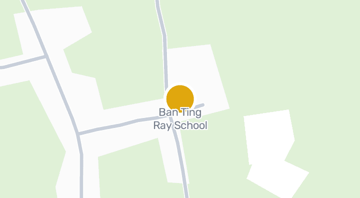 แผนที่แสดงโรงเรียนบ้านติงไหร