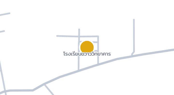Map showing โรงเรียนขวาววิทยาคาร