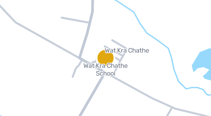 แผนที่แสดงโรงเรียนวัดกระเฉท