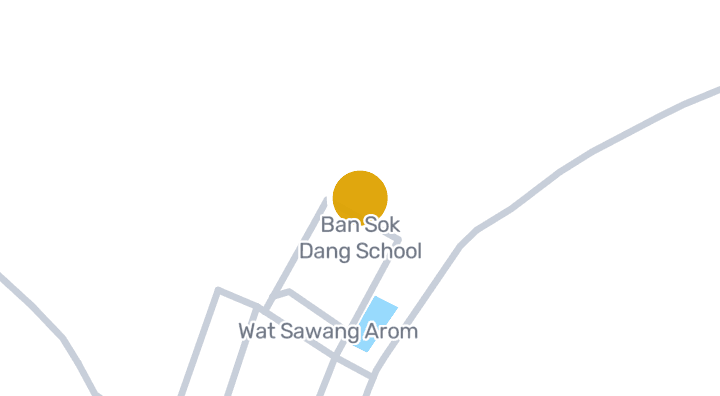 แผนที่แสดงโรงเรียนบ้านโสกดั่ง