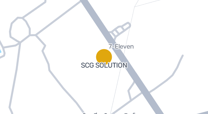 Map showing SCG SOLUTION