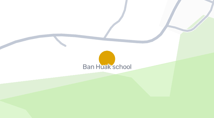 แผนที่แสดงโรงเรียนบ้านฮวก