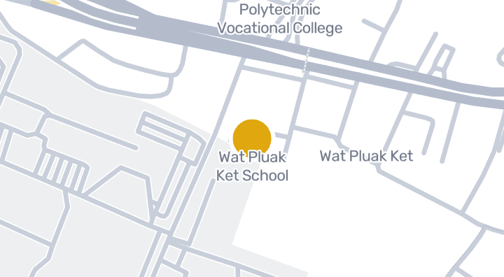 แผนที่แสดงโรงเรียนวัดปลวกเกตุ