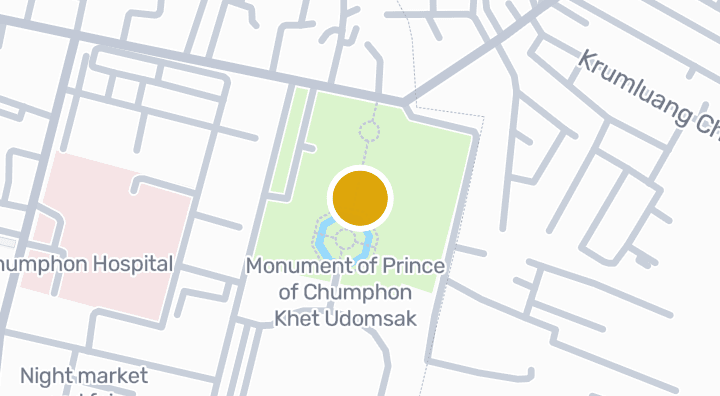 แผนที่แสดงสวนอาภากรเกียรติวงศ์