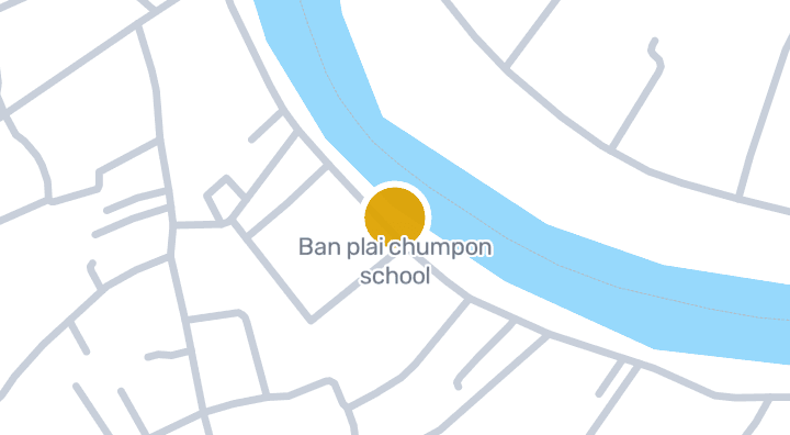显示Ban plai chumpon school的地图