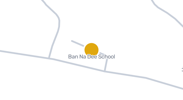 แผนที่แสดงโรงเรียนบ้านนาดี