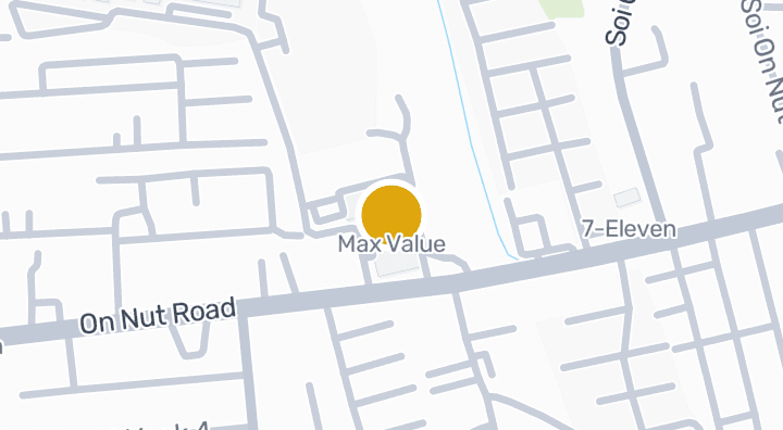 Map showing Max Value