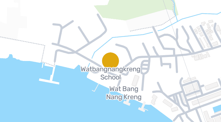 显示Watbangnangkreng School的地图