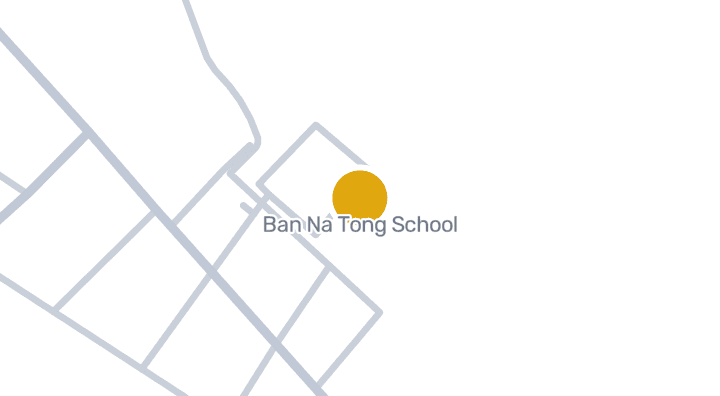 แผนที่แสดงBan Na Tong School