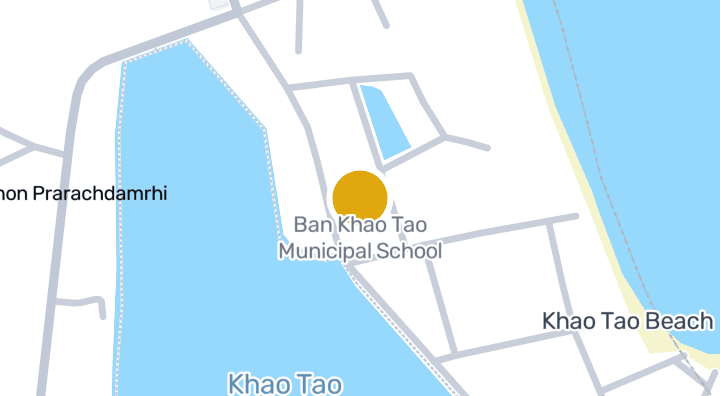显示Ban Khao Tao Municipal School的地图