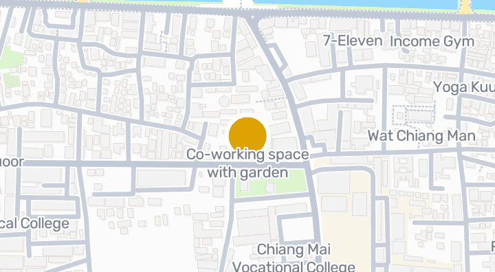 แผนที่แสดงPunspace Wiang Kaew