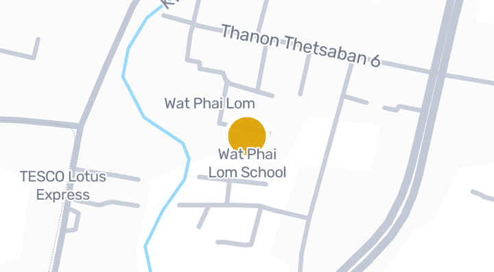显示Wat Phai Lom School的地图
