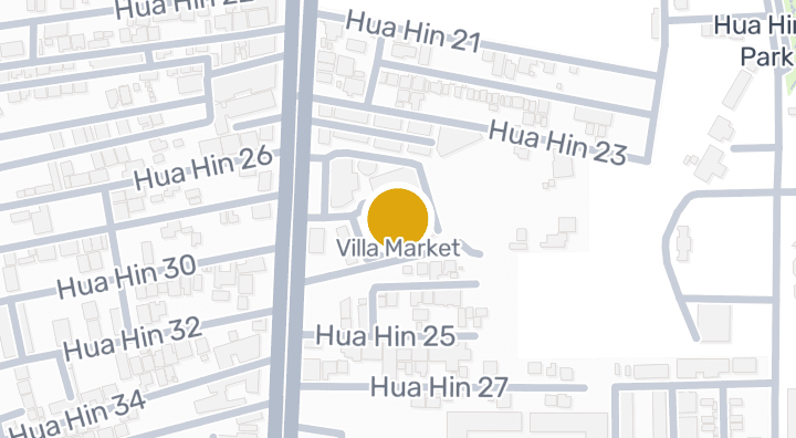 显示Villa Market的地图