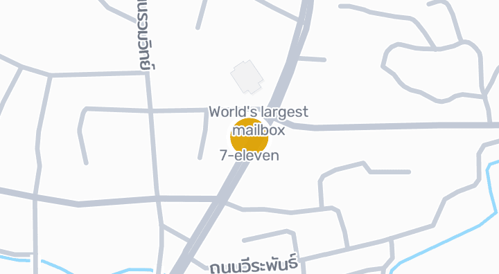 แผนที่แสดง7-eleven
