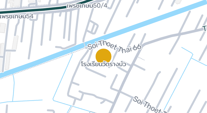 显示โรงเรียนวัดรางบัว的地图