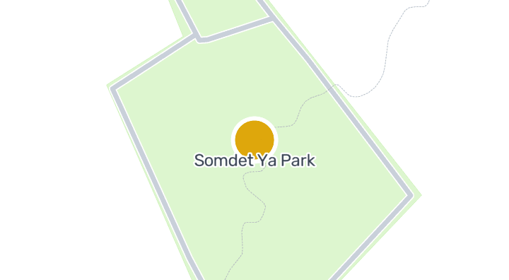 แผนที่แสดงอุทยานสมเด็จย่า
