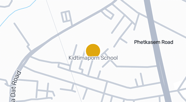 แผนที่แสดงKidtimaporn School