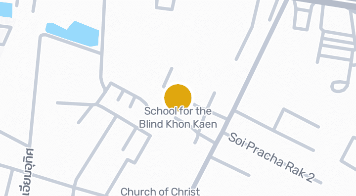 显示School for the Blind Khon Kaen的地图