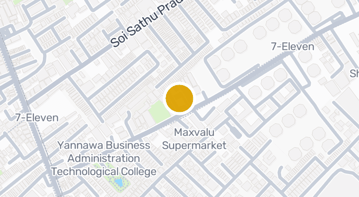 Map showing Double Trees International School Rama 3 Campus