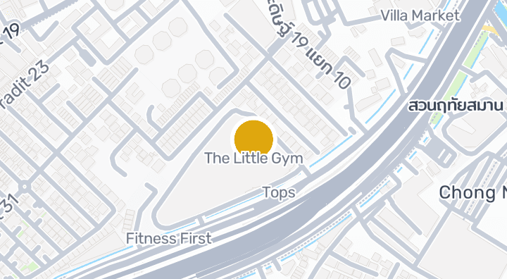 显示The Little Gym的地图
