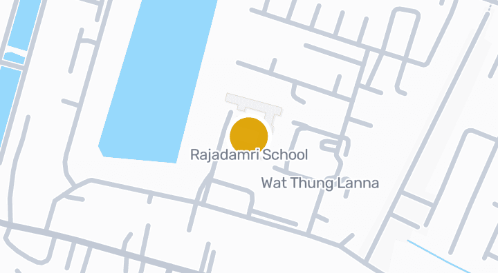 Map showing Rajadamri School