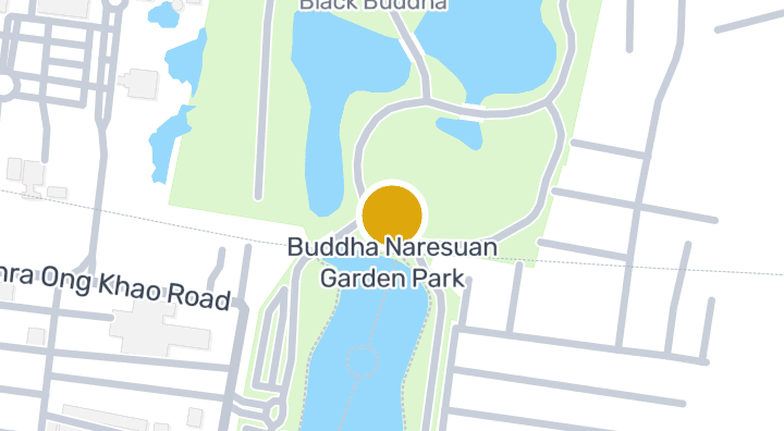 显示Buddha Naresuan Garden Park的地图
