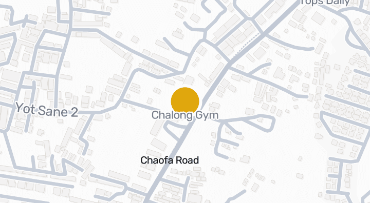 แผนที่แสดงChalong Gym