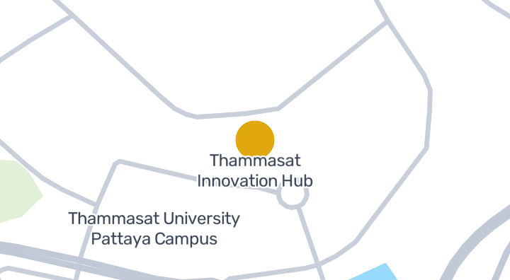 แผนที่แสดงThammasat Innovation Hub